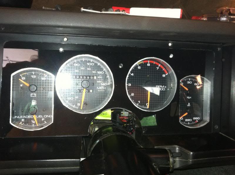Here is my analog gauge cluster CorvetteForum Chevrolet Corvette